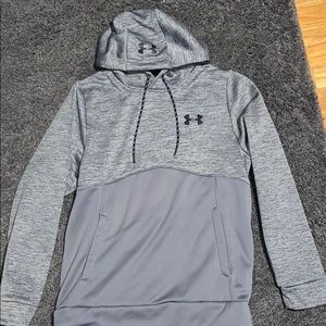 Under armor grey men’s storm hoodie